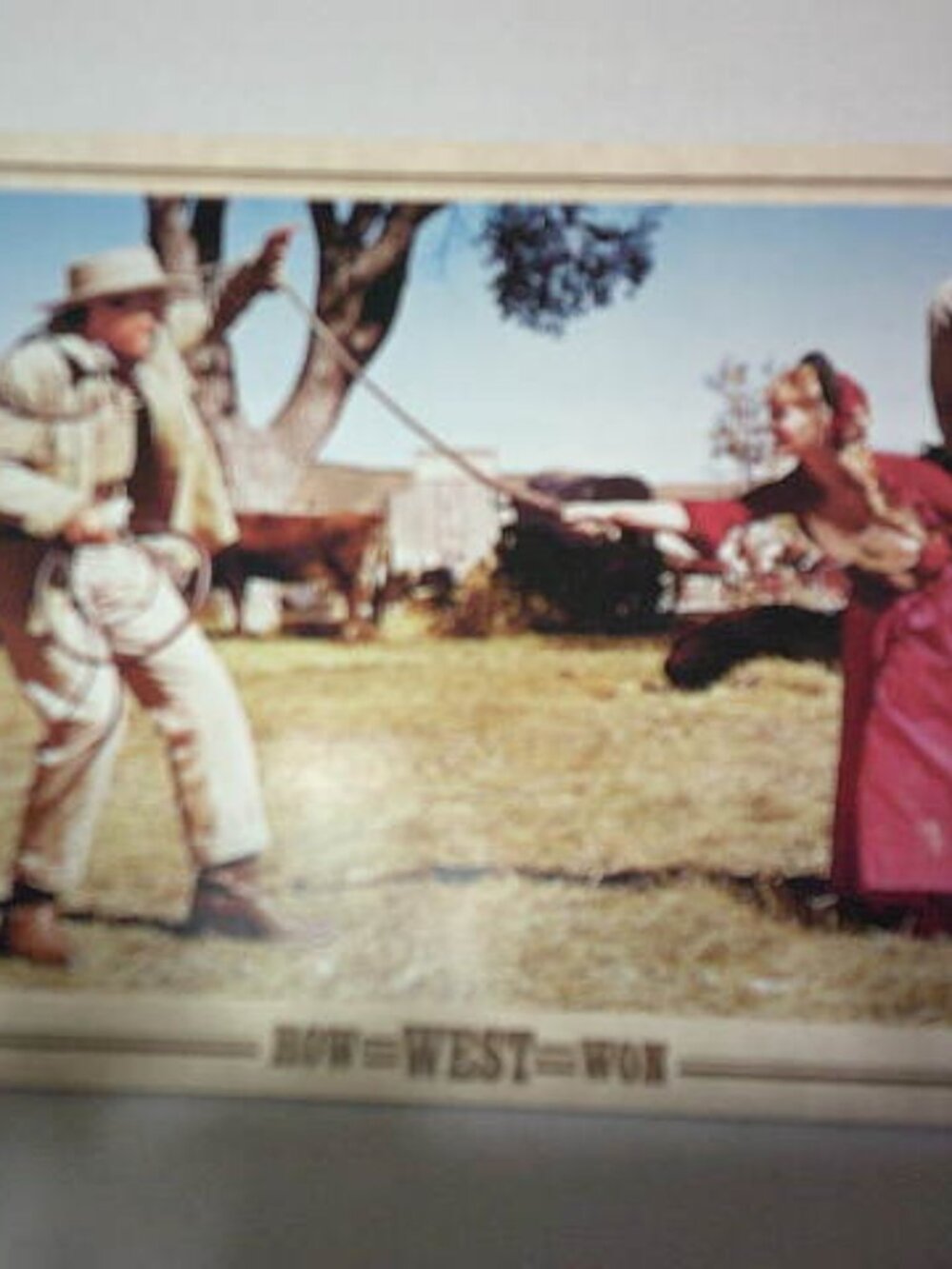 VTG RARE HOW THE WEST WAS WON STILL PIC PHOTO DEBBIE REYNOLDS ROBERT PRESTON 🔥